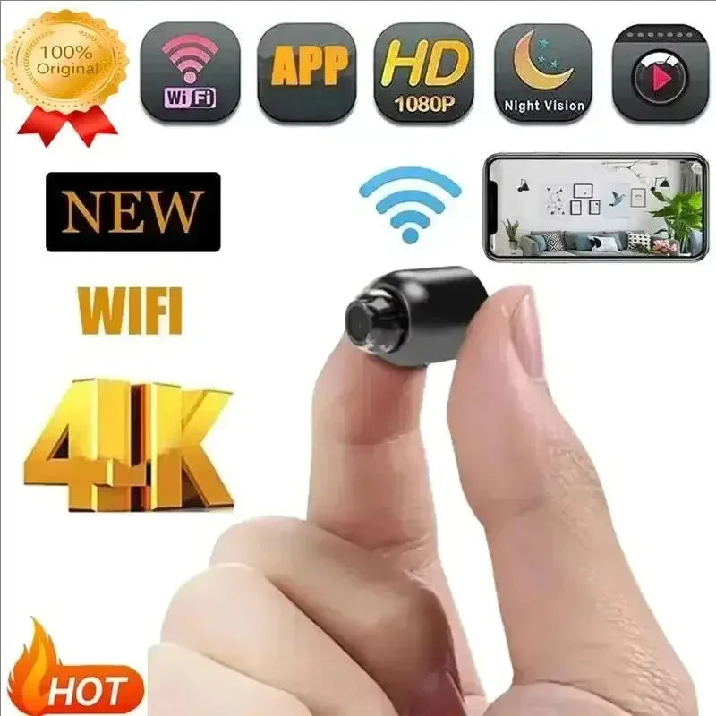 New X5 Mini Camera 1080P Clear Night Vision Lightweight Portable Premium Cams Motion Detection Wireless Surveillance Camera