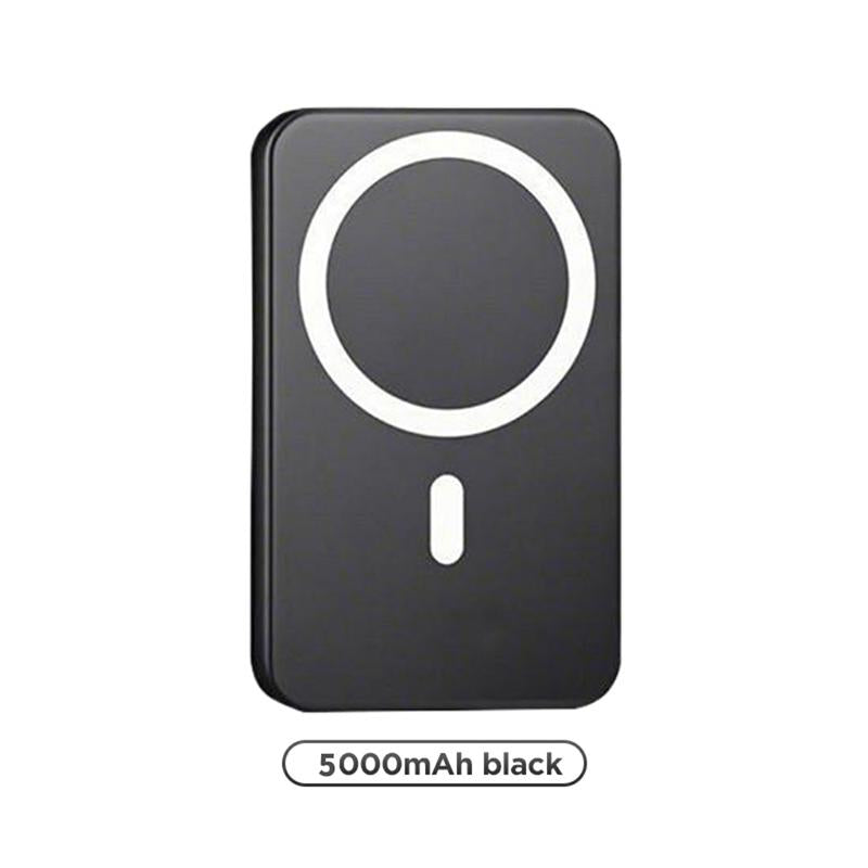 5000Mah Magnetic Power Bank, Wireless Portable Charger, Fast Charging Magsafe Battery Pack for Iphone 17/16/15/14/13/12/Plus/Pro Max, Compact Device Smartphone Chargeable