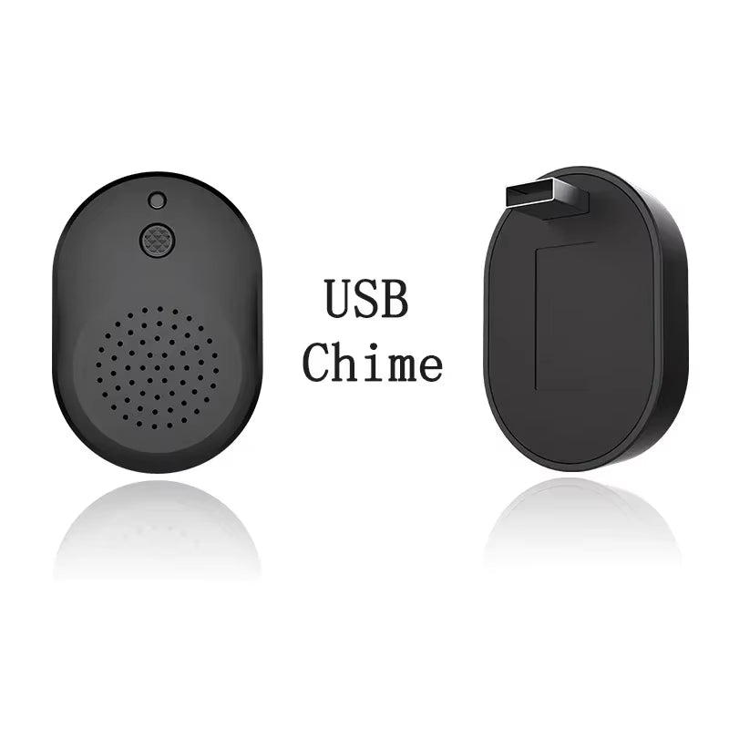 Video Doorbell Camera HD IR Alarm Wifi Doorbell Wireless Operated Motion Detector Audio & Speaker Night Vision for Ios & Android
