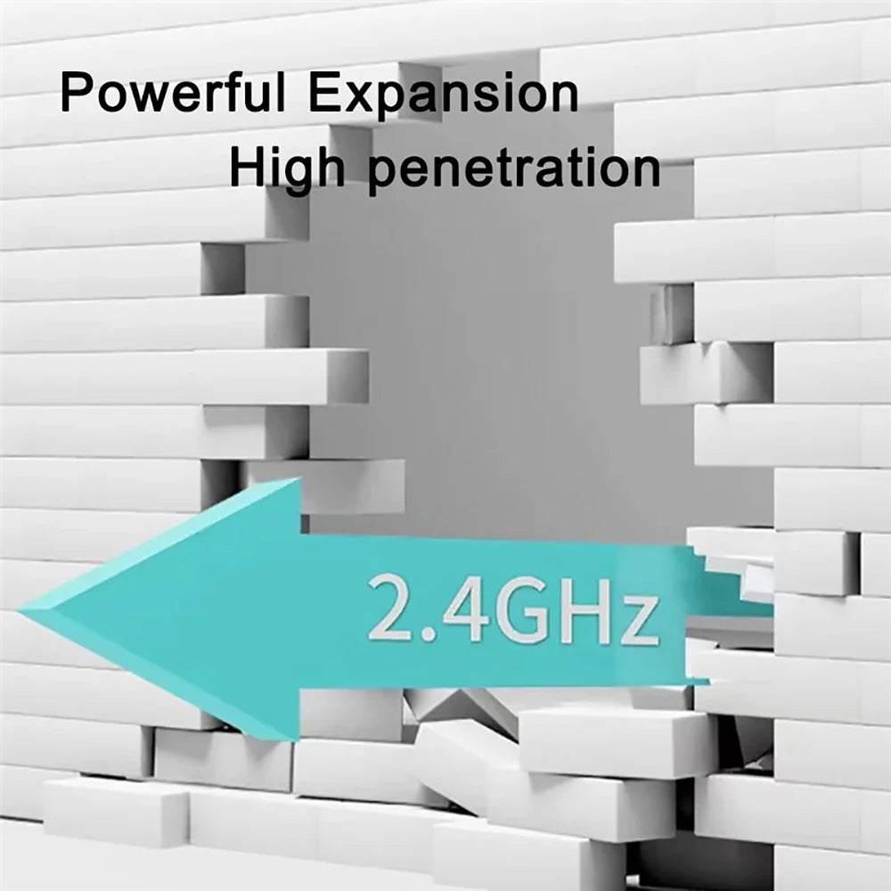 1200Mbps Wifi Repeater 2.4G 5G Amplifier Home Office Network Range Extender Wifi Signal Booster Wireless Wi-Fi Router