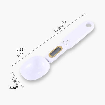 Digital Measuring Spoon 500G 0.5G LCD Electronic Kitchen Scale Food Spoon Scale Mini Kitchen Tool for Milk Coffee Sugar Scale