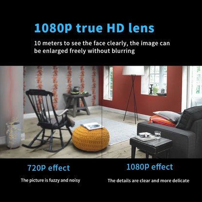New X5 Mini Camera 1080P Clear Night Vision Lightweight Portable Premium Cams Motion Detection Wireless Surveillance Camera