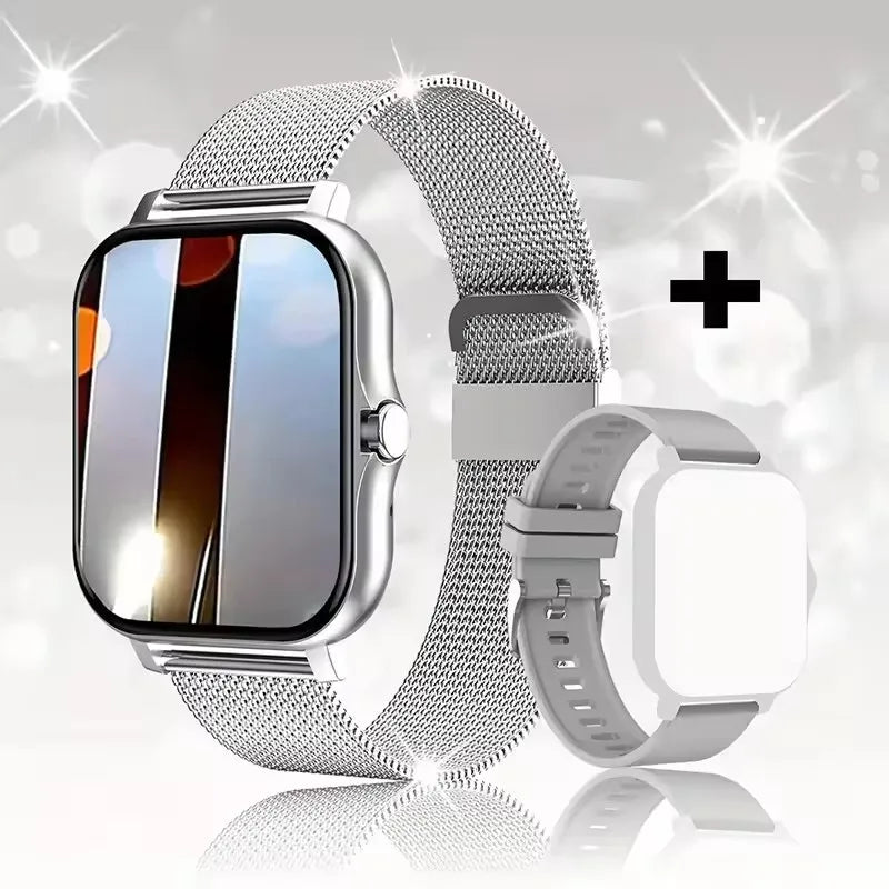 New Smart Watch 2.01 Inch HD Display Answer Make Call Message Preview Sport Modes Smartwatch DIY Dial Weather Forecast Men Women