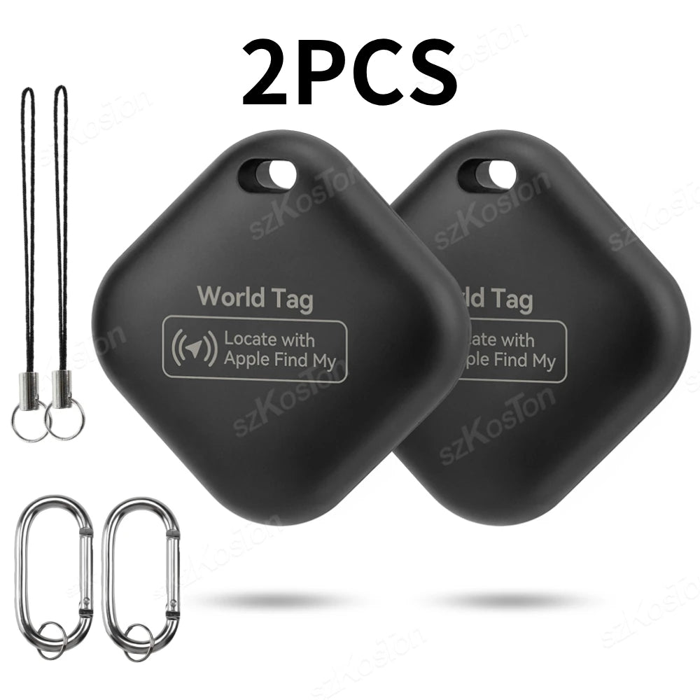 Mini GPS Tracker Compatible with Ios Find My APP Dog Cat Locator Child Finder Pet & Car Lost Tracker Smart Itag with Keychain