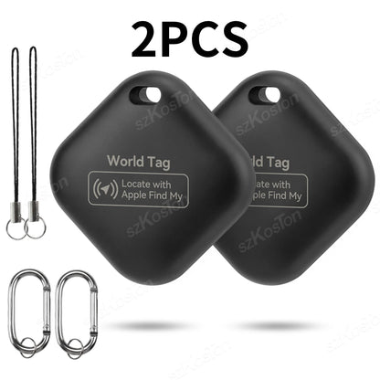 Mini GPS Tracker Compatible with Ios Find My APP Dog Cat Locator Child Finder Pet & Car Lost Tracker Smart Itag with Keychain