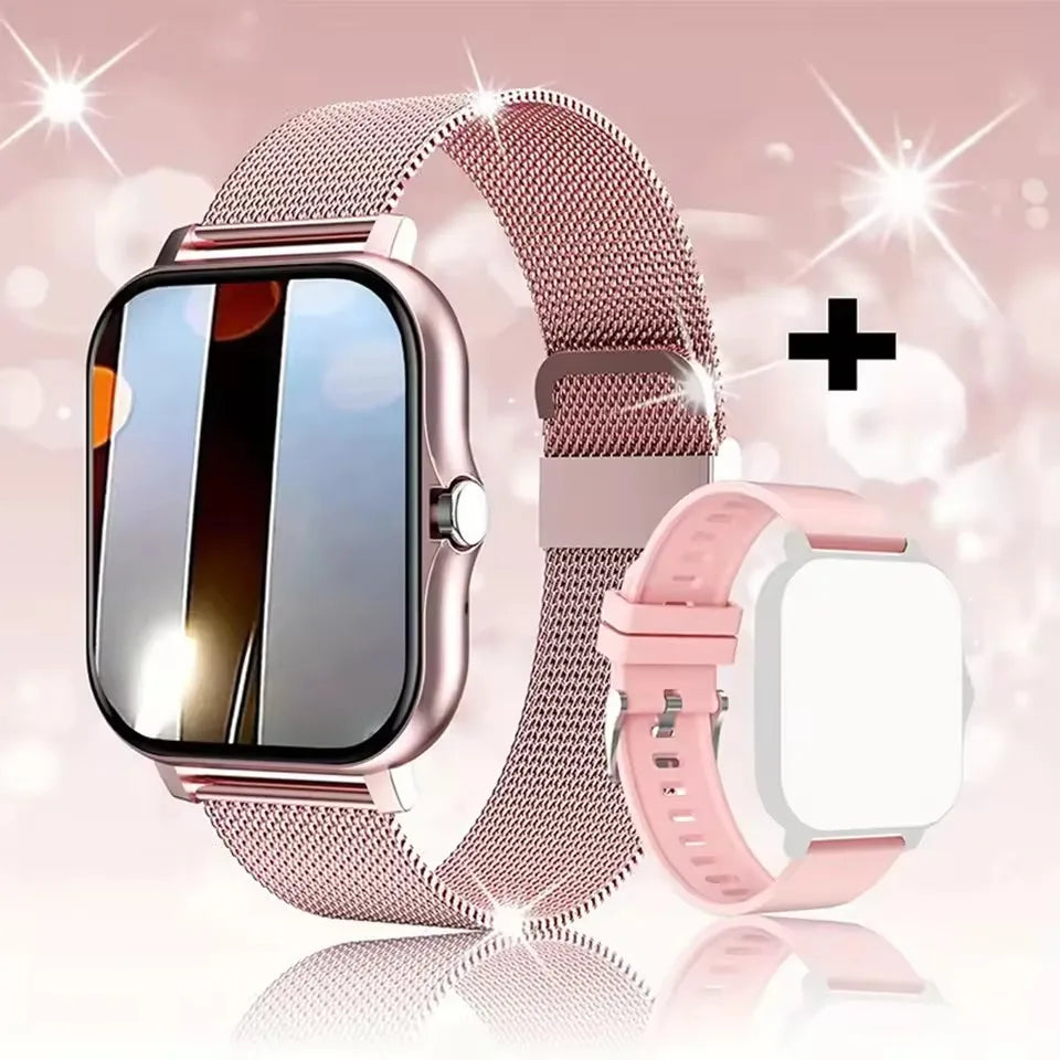 New Smart Watch 2.01 Inch HD Display Answer Make Call Message Preview Sport Modes Smartwatch DIY Dial Weather Forecast Men Women