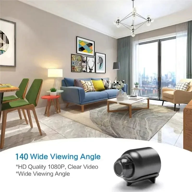 New X5 Mini Camera 1080P Clear Night Vision Lightweight Portable Premium Cams Motion Detection Wireless Surveillance Camera