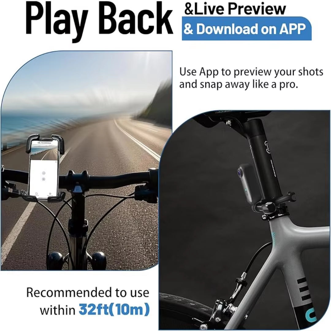 4K FHD 1080P Outdoor Sports Camera in Helmet Motorcycle Bike Sport Mini Filming Bicycle Action Body Cam and Video Recording